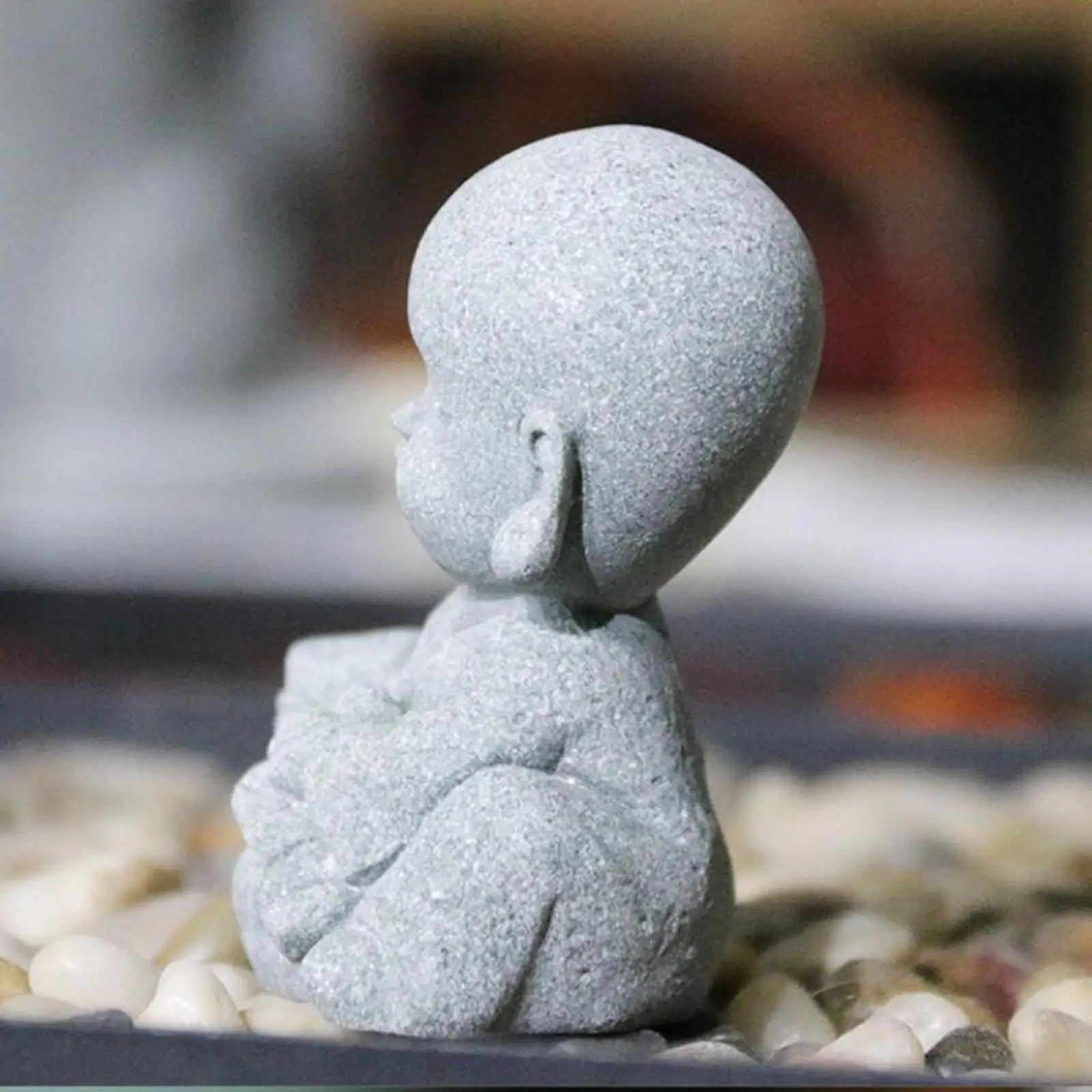 Adorable Buddha Statue Tea Pet Feng Shui Accessories for Car Ornaments view 4