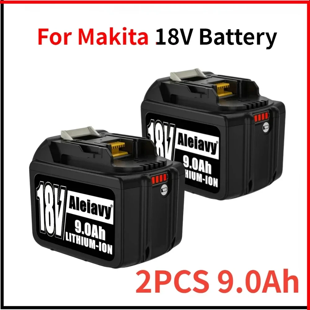 

【BL1830 9.0Ah】18V Replacemet Lithium-ion Battery Compatible for Makita 18 Volt Battery BL1860 BL1840 BL1850 Cordless Power Tools