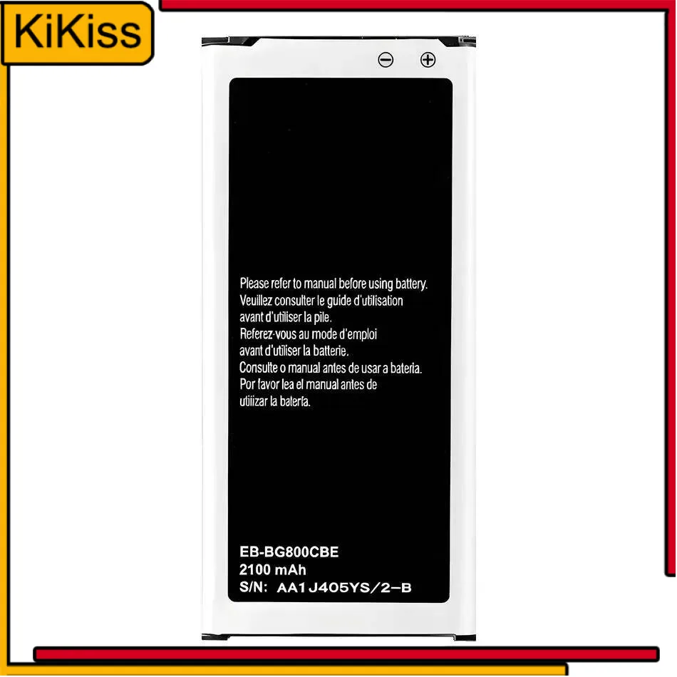 

EB-BG800BBE For Samsung Galaxy S5 Mini G870 G870W G870A SM-G800F SM-G800H Mobile Phone Battery Stable Safe 2100Mah