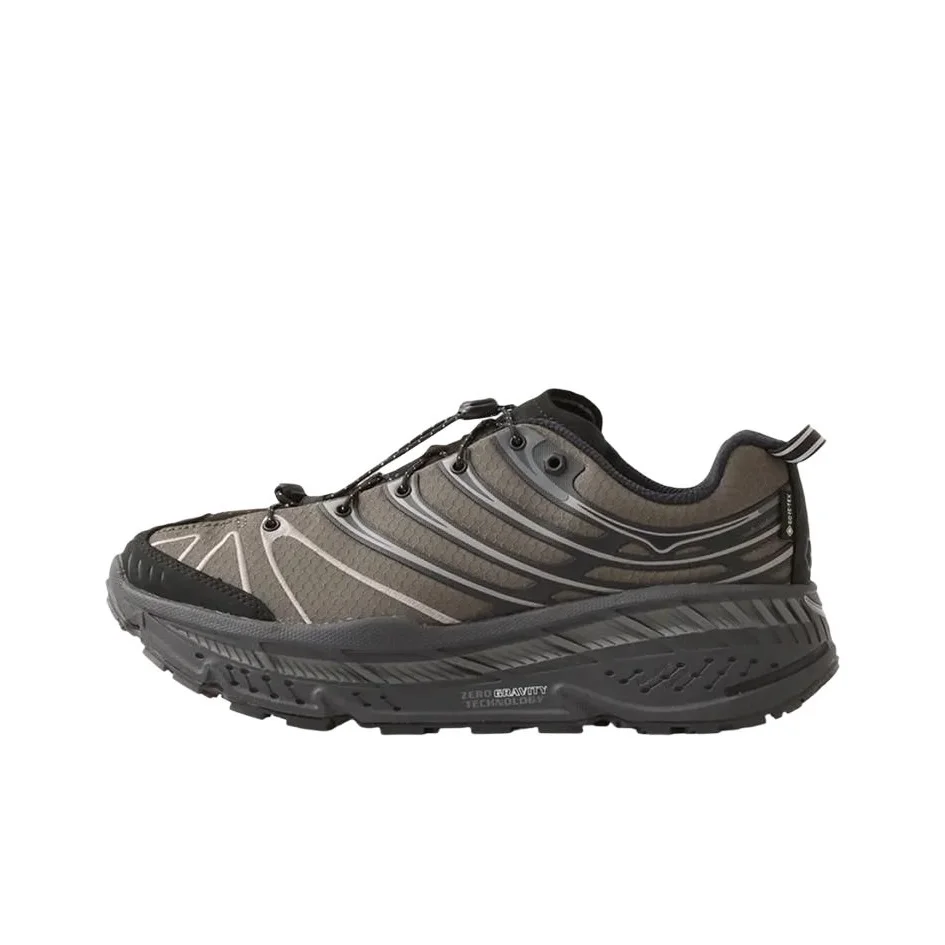 HOKA ONE ONE x HAVEN Stinson Evo Casual Running Shoes Unisex Gray Black 1172430-JKT