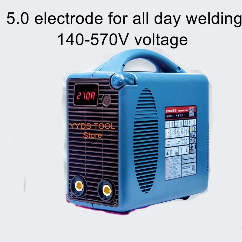 220V380V อุตสาหกรรมอัจฉริยะแบบพกพาเครื่องเชื่อม Easy Cool 4.0T เล็ก Dual แรงดันไฟฟ้าเครื่องเชื่อม