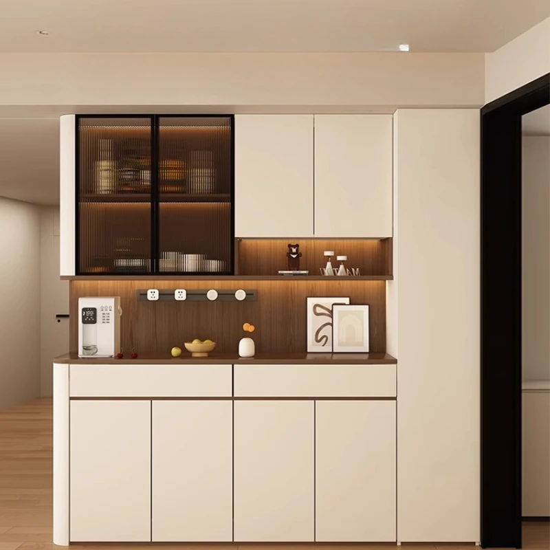 &Mini Bar Furniture Showcase For Bottles Wine Display Cabinet Glass Cabinet On The Wall Alcohol Accessories Outdoor Bar Station