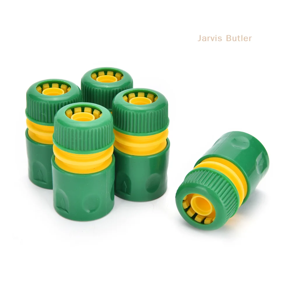 

1PC Green 1/2Inch Garden Hose Coupling Adapters Water Tap Quick Connector Irrigation Pipe 16mm Joints Repair Eng Plug Accessory