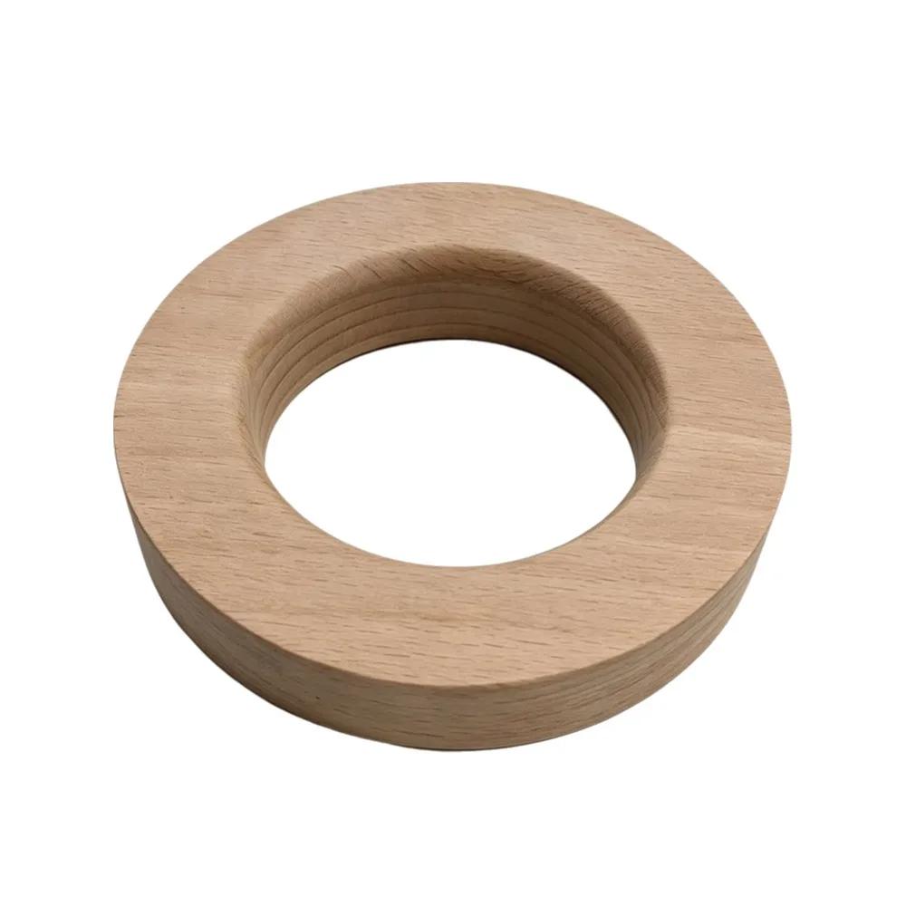 Strong Magnetic Magnetic Curtain Buckle Rotating Design Light Luxury Wooden Curtain Tieback Creative Style No Punching