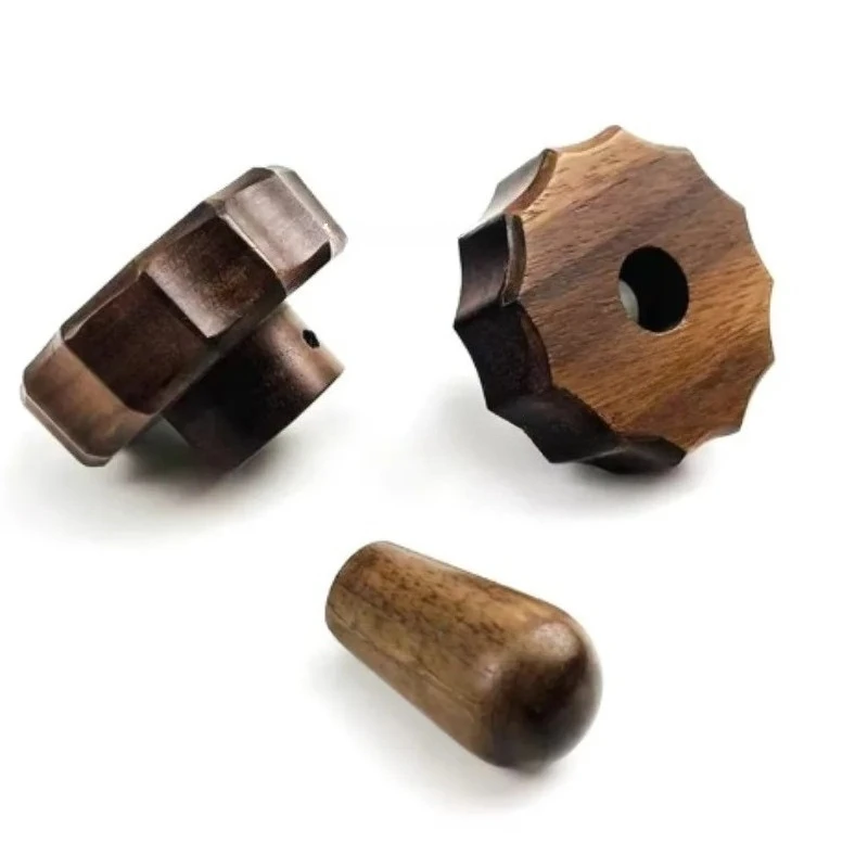 Suitable for LELIT V3/V2/mara X Semi-Automatic Coffee Machine Retrofit Walnut Wood Knob Tie Rod Kit