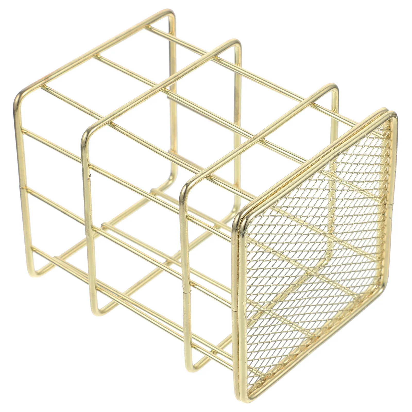 

Metal Pen Holder Desk Organizer Pencil Cup Makeup Brush Stand Desktop Ornament for Home Office School Stationery Storage