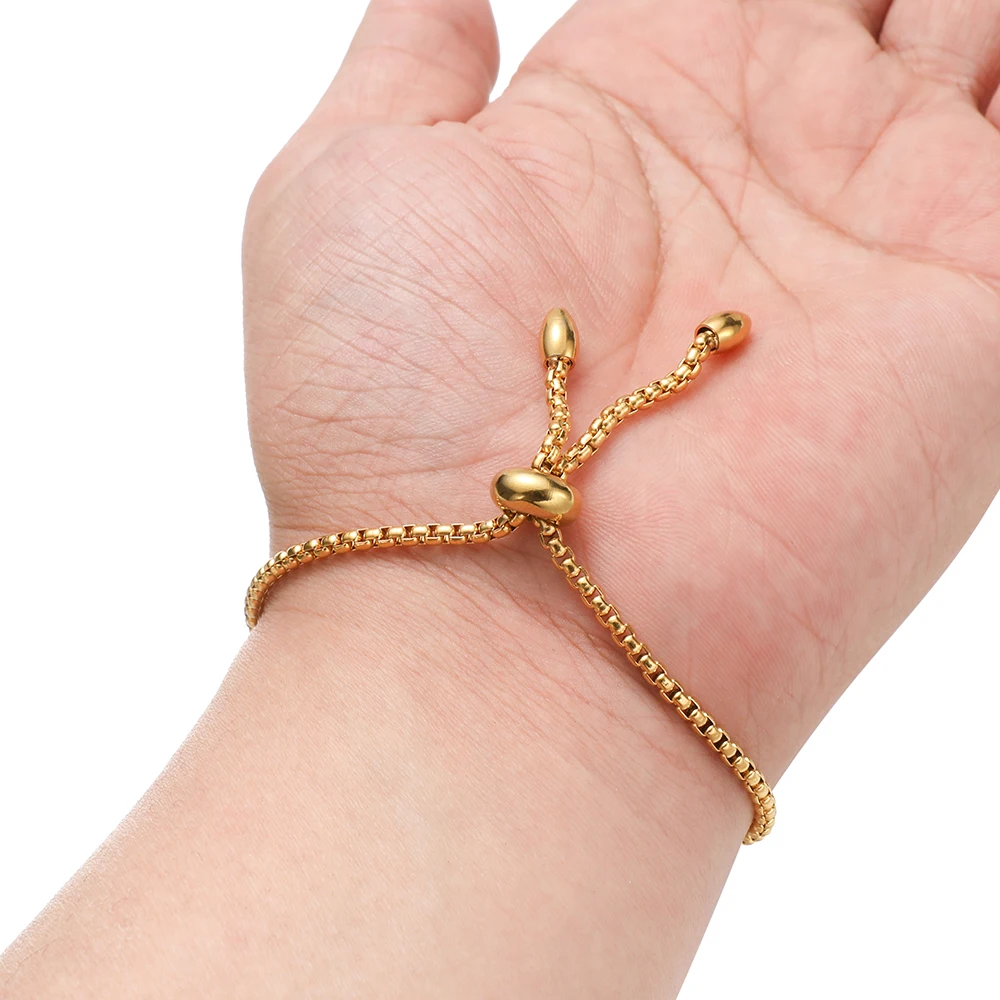 3 Stück Edelstahl-Kettenverschlüsse für DIY-Armbänder, Charms, Zubehör und Schmuckherstellung. – Detail 6