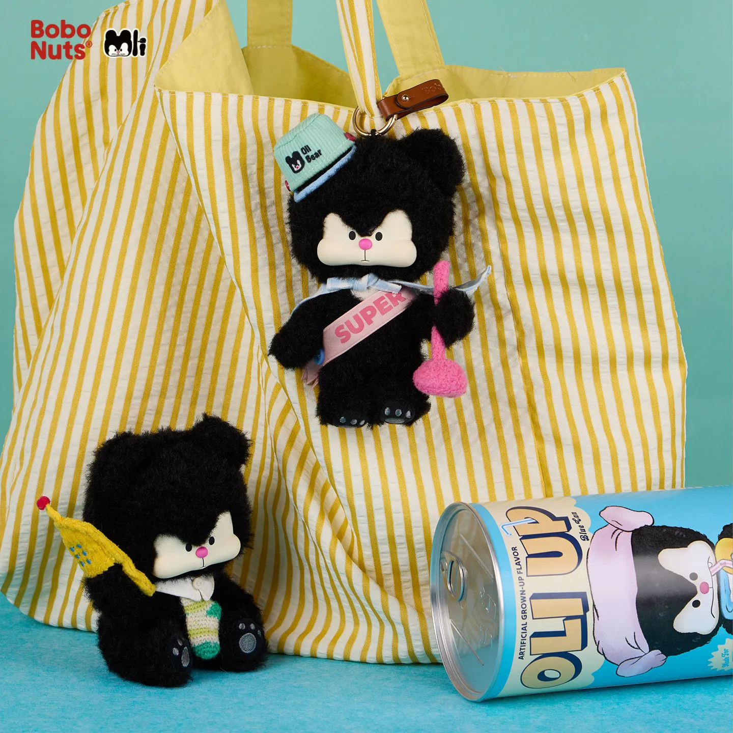 Bobonuts Ollie The Bear Grows Up Series Bobo Jar Blind Box Коллекционная милая кукла-орнамент Подвеска Идеальный новогодний подарок для детей