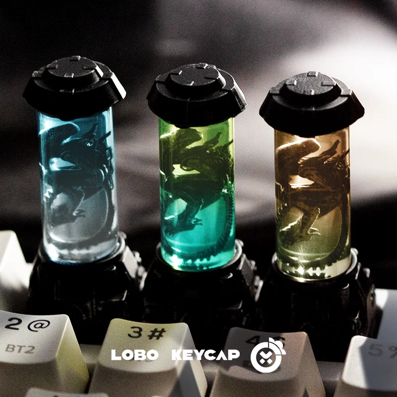 Shaped Series Light Transmission Mechanical Keyboard Keycap Single Character Replacement Of Movie Keycap Customized Esc Original