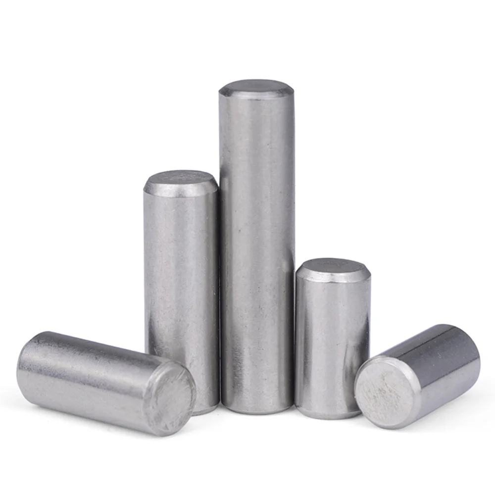 20PCS M5 Dowel Pin Shelf Support Peg Pin Rod Fasten Elements Assortment Cylindrical Locating Dowel Pin 304 Stainless Steel