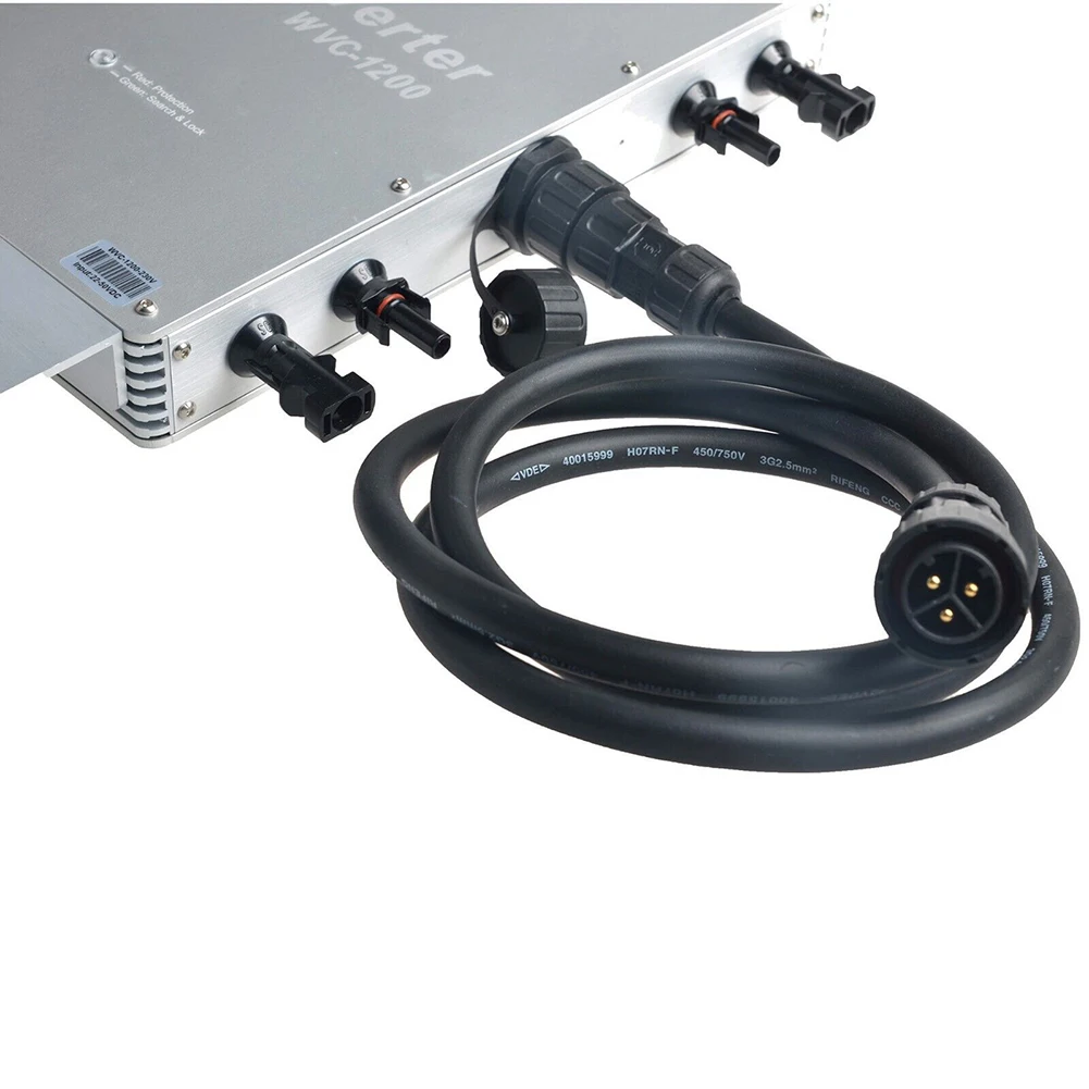 Premium AC Cable for Series Connection of Grid Tie Inverters For Waterproof and Compatible with For WVC Series