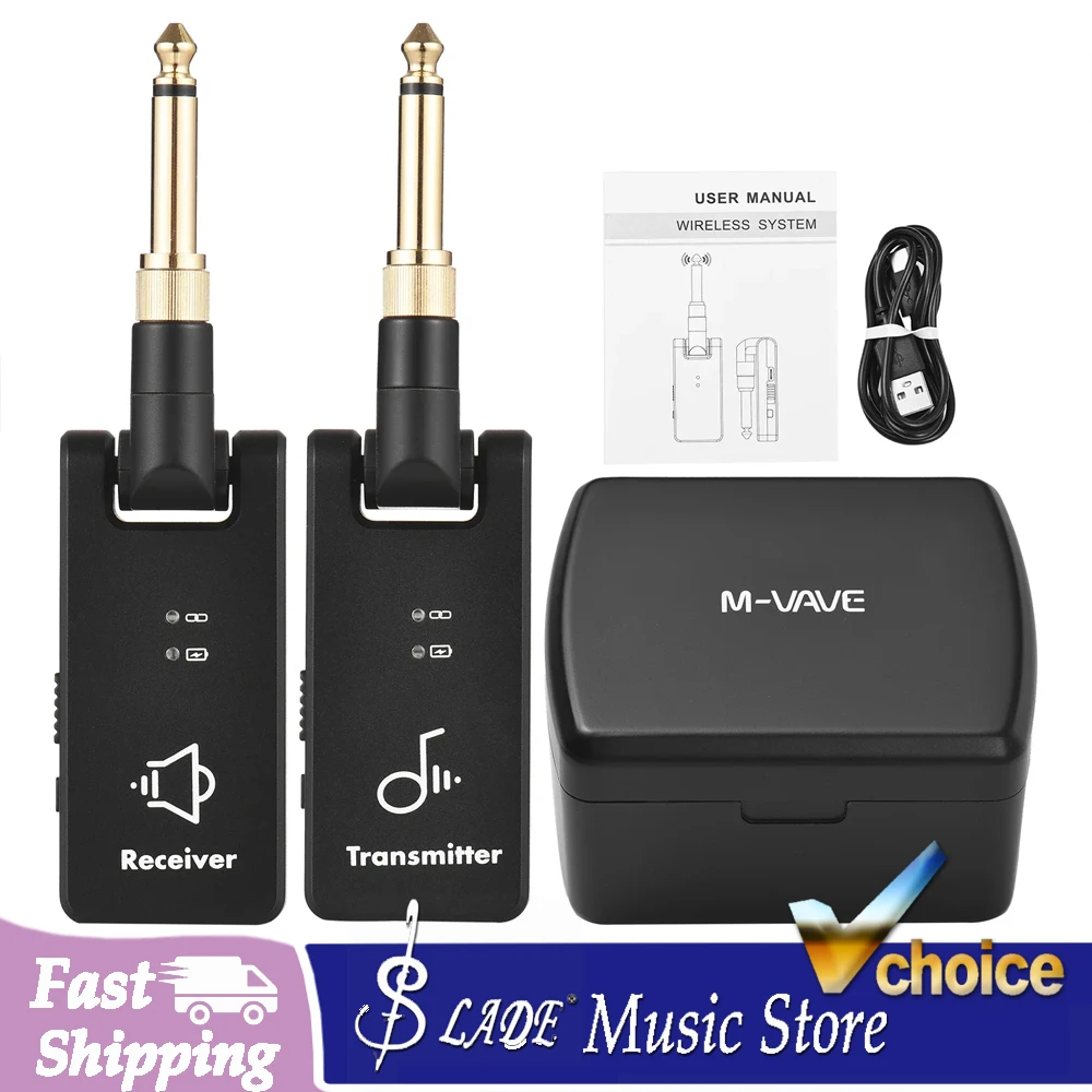 systeme-de-transmission-sans-fil-m-vave-wp-8-emetteur-et-recepteur-pour-guitare-electrique-avec-boite-de-chargement-35-mm--batterie-integree-de-635-m