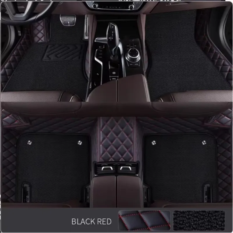 

For Buick ENCORE GX Enclave ENVISION Excelle Auto Double layer Custom Car Floor Mats Carpets Foot liners car Accessories