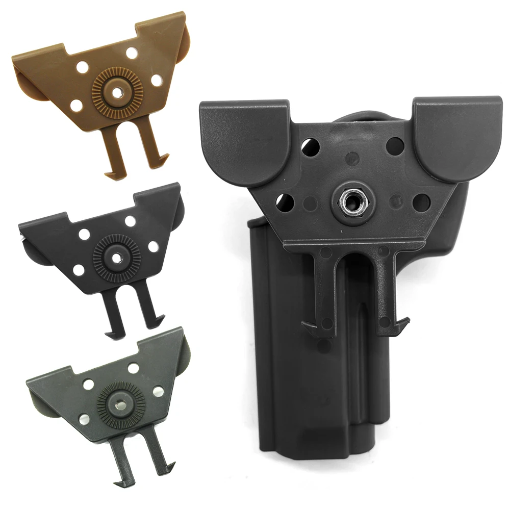 MOLLE Adapter Polymer Modular Holster Hanger Platform for Gun Holsters/Magazine Pouches for MOLLE Vest Attachments Gear