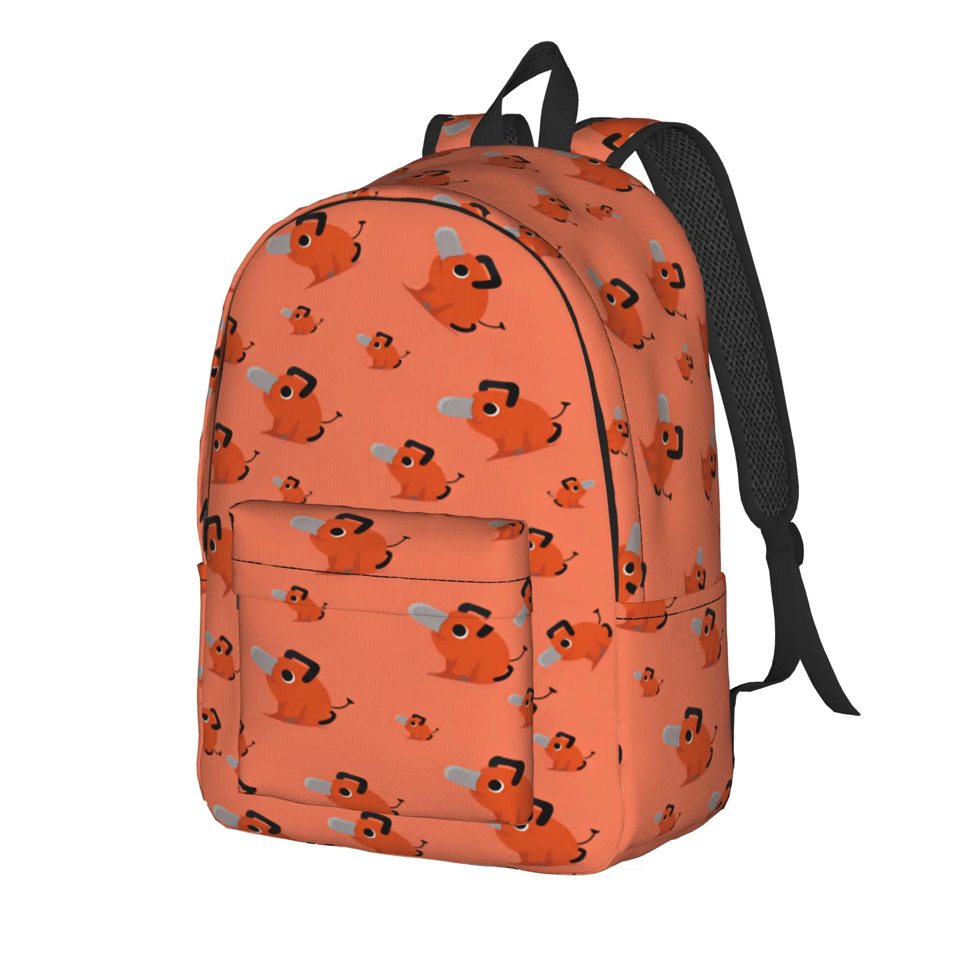 Chainsaws Man Backpack Pochita Women Men Polyester Daily Backpacks Print Kawaii School Bags Rucksack