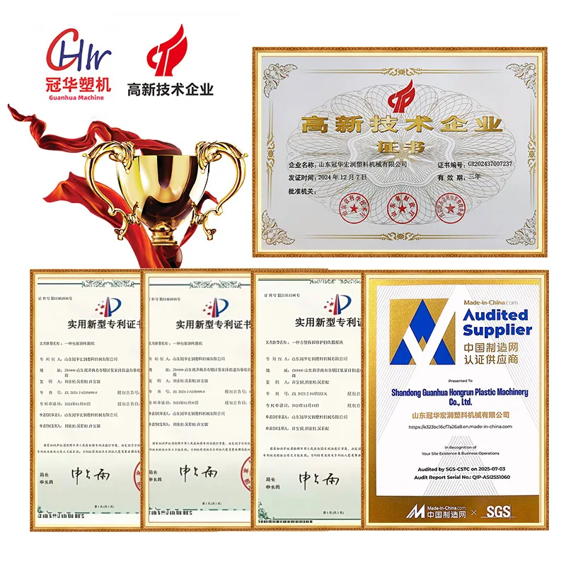 

Fully automatic film blowing machine with dual winding and correction, plastic film blowing unit, factory stock film blowing mac