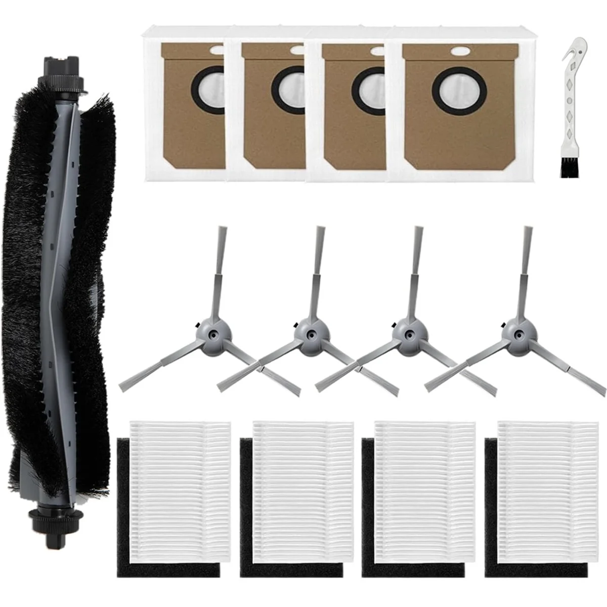 

vend Replacement Parts for Eufy L60/ L60 SES/ L50/ L50 SES Vacuum Clean Robot Accessories Filters &Foam Filters Dust Bag
