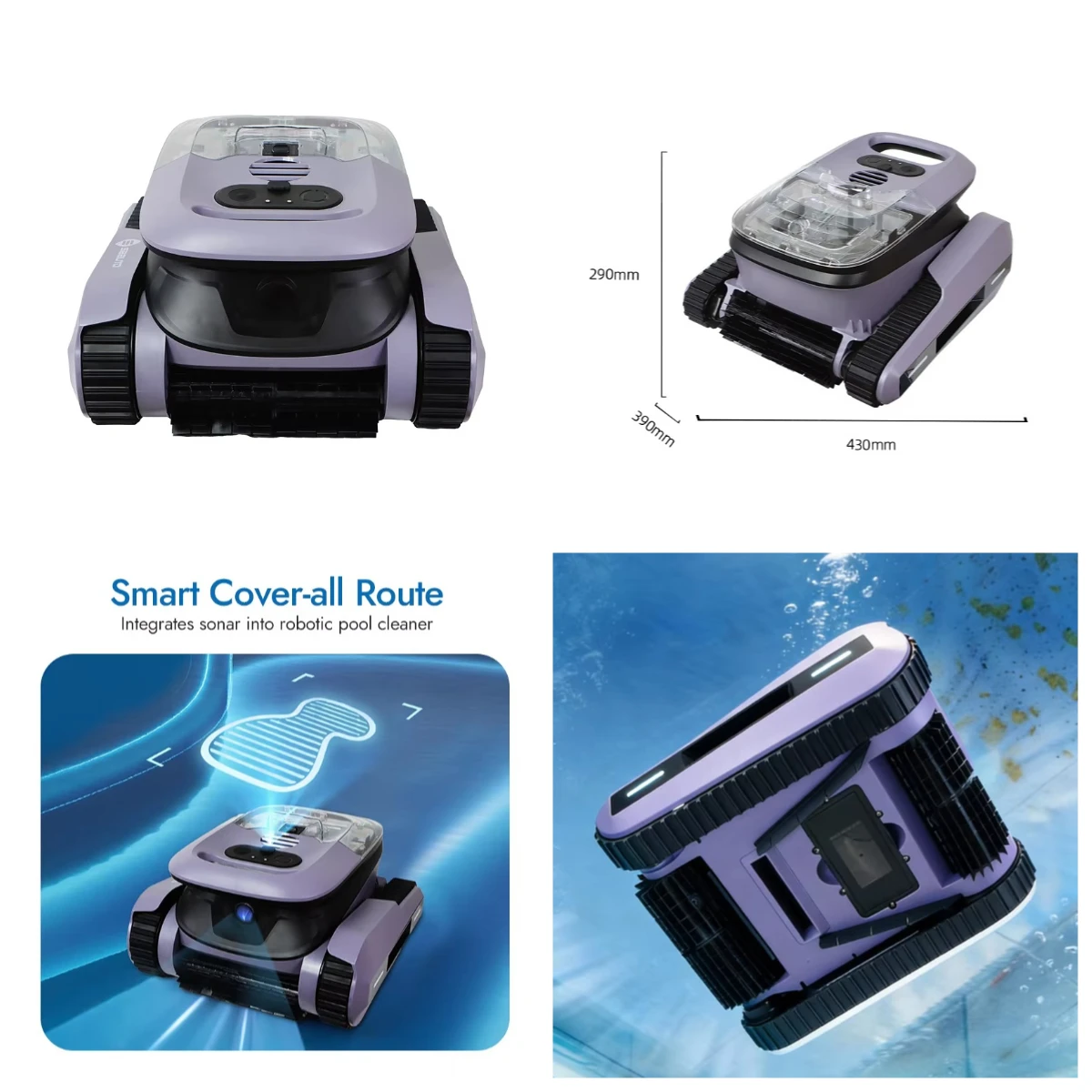 Customizable Plug-Powered Automatic Electric Robotic Pool Sweeper & High-Quality Pool Cleaning Tools & Accessories