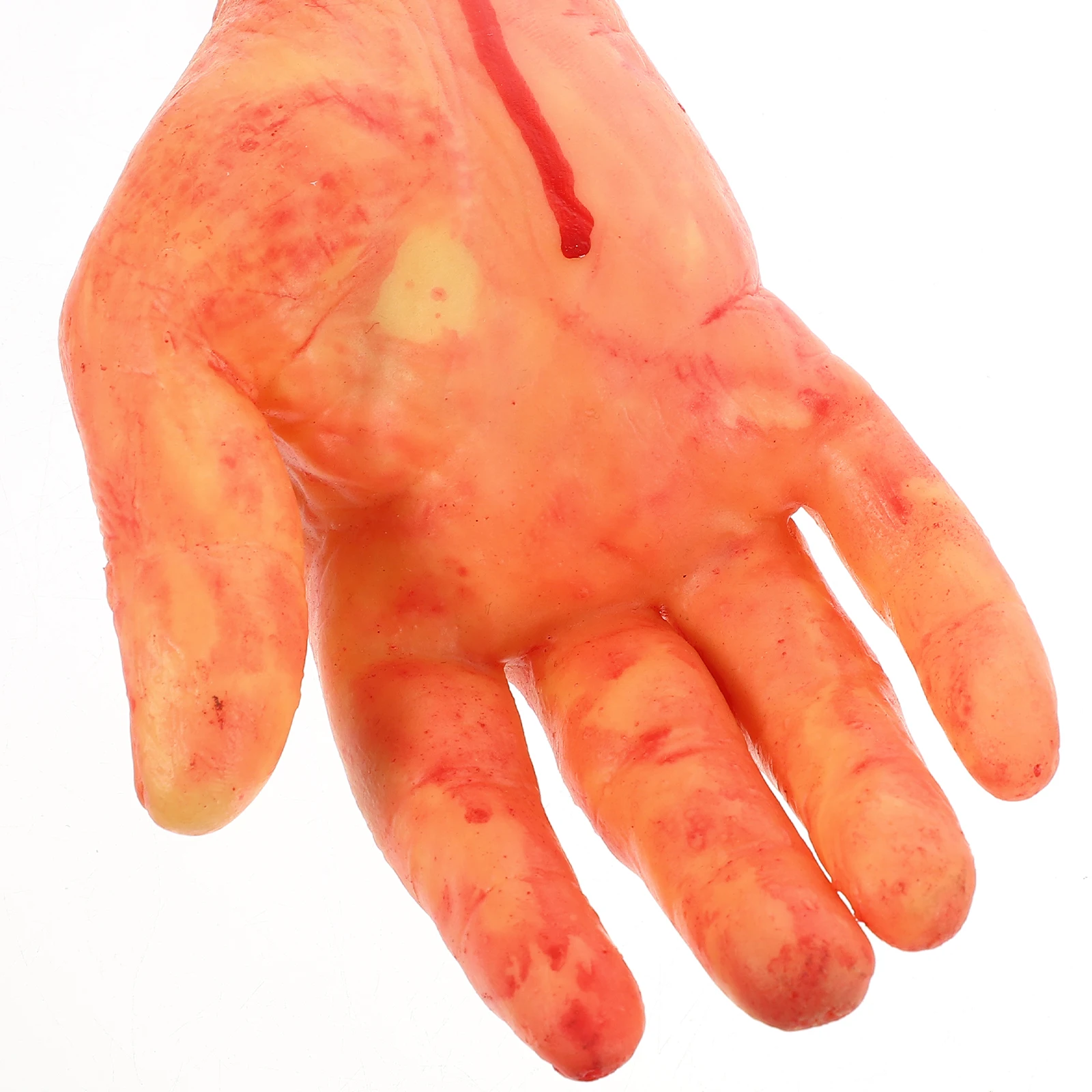 Puntelli per arti simulati Decorazione per braccio spezzato in plastica Forma realistica Forniture per feste di Halloween regolabili Casa Bar Haunted House Spaventoso