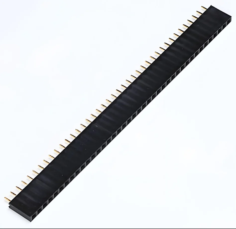 10PCS/1X40P needle arrangement / 2.0Pitch     1X40P Mother Row/ 2.0 Pitch               Direct insertion pin and mother