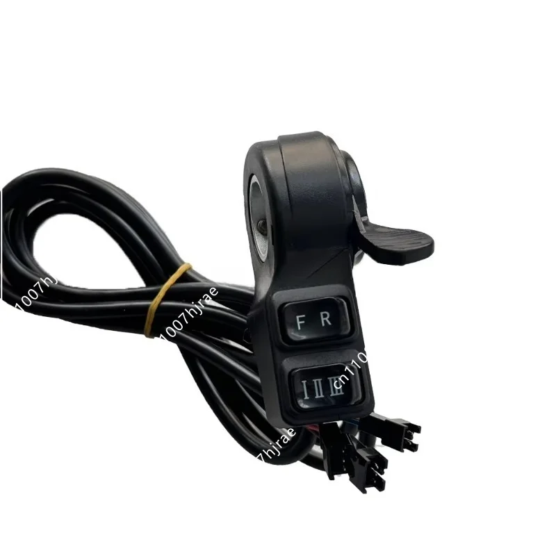 Universal 12V‑84V 3‑In‑1 Thumb Throttle Accelerator Reverse Shift Function For Ebike Scooter Trolley Unicycle