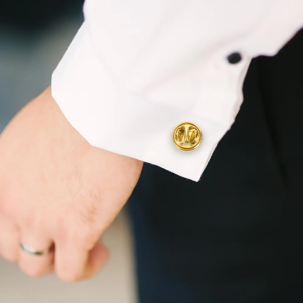 

Back Clutch Locking Enamel Backs Tie Tack Lapel Pin Accessories Brooch Keepers Metal Pin Locks Craft Jewelry Making Badges