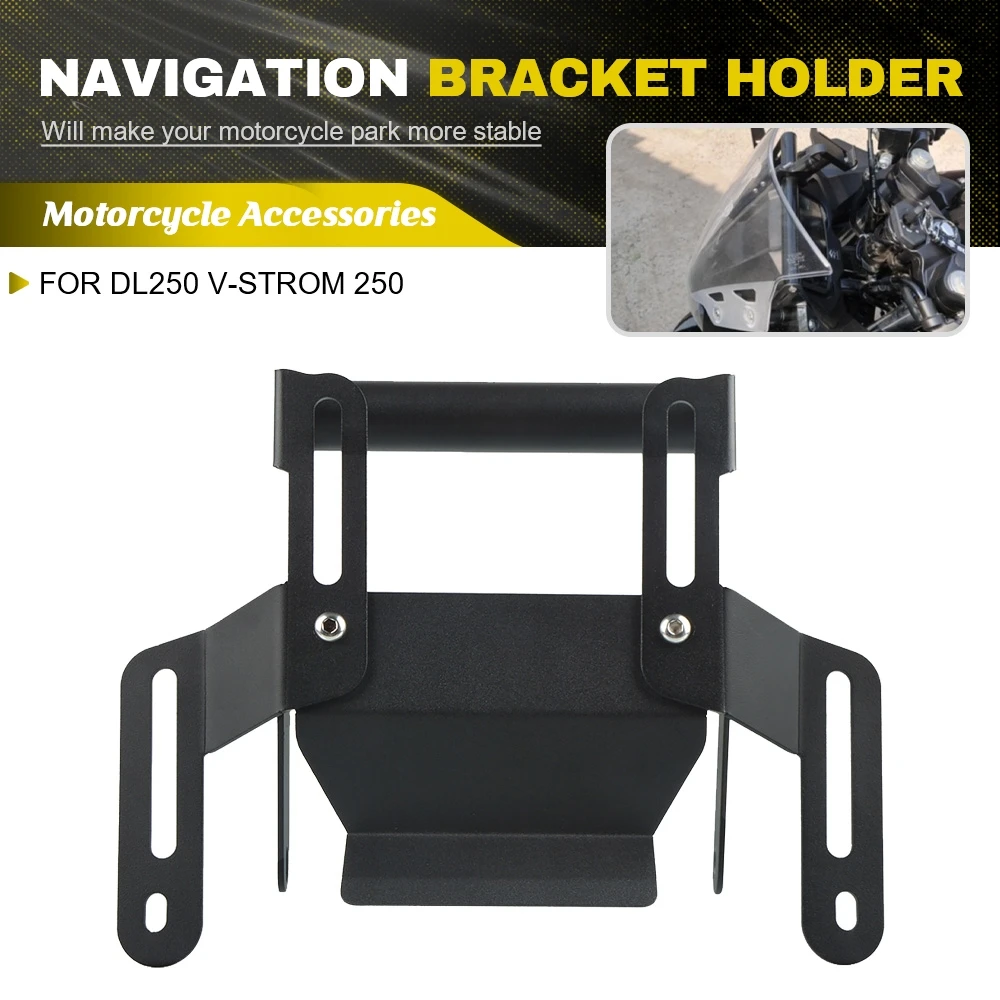 

Motor Navigation Support Windshield Lifting Function Adjustment GPS Phone Bracket For Suzuki DL250 V-Strom 250 V strom DL 250