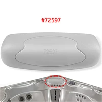 72597 Almohada de repuesto para spas para bañeras de hidromasaje serie Hot Spring Highlife 2002-2007, reemplazo de reposacabezas de spa gris frío para 72596 73339