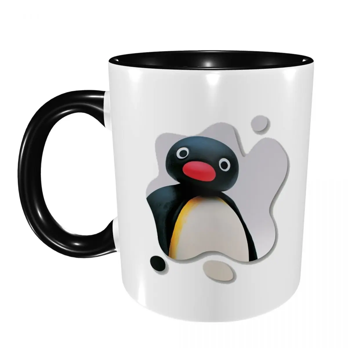 Pingu Pinga Penguin Tv Mug Funny Ceramic Coffee Cups Tea Mugs Milk Cup Drinkware Gifts for Woman Man