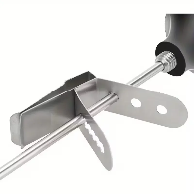 Food Thermometer Fixed Bracket Stainless Steel Probe Holder Multi Angle Anti Scald Clip Coffee Cup Clip Kitchen Accessories