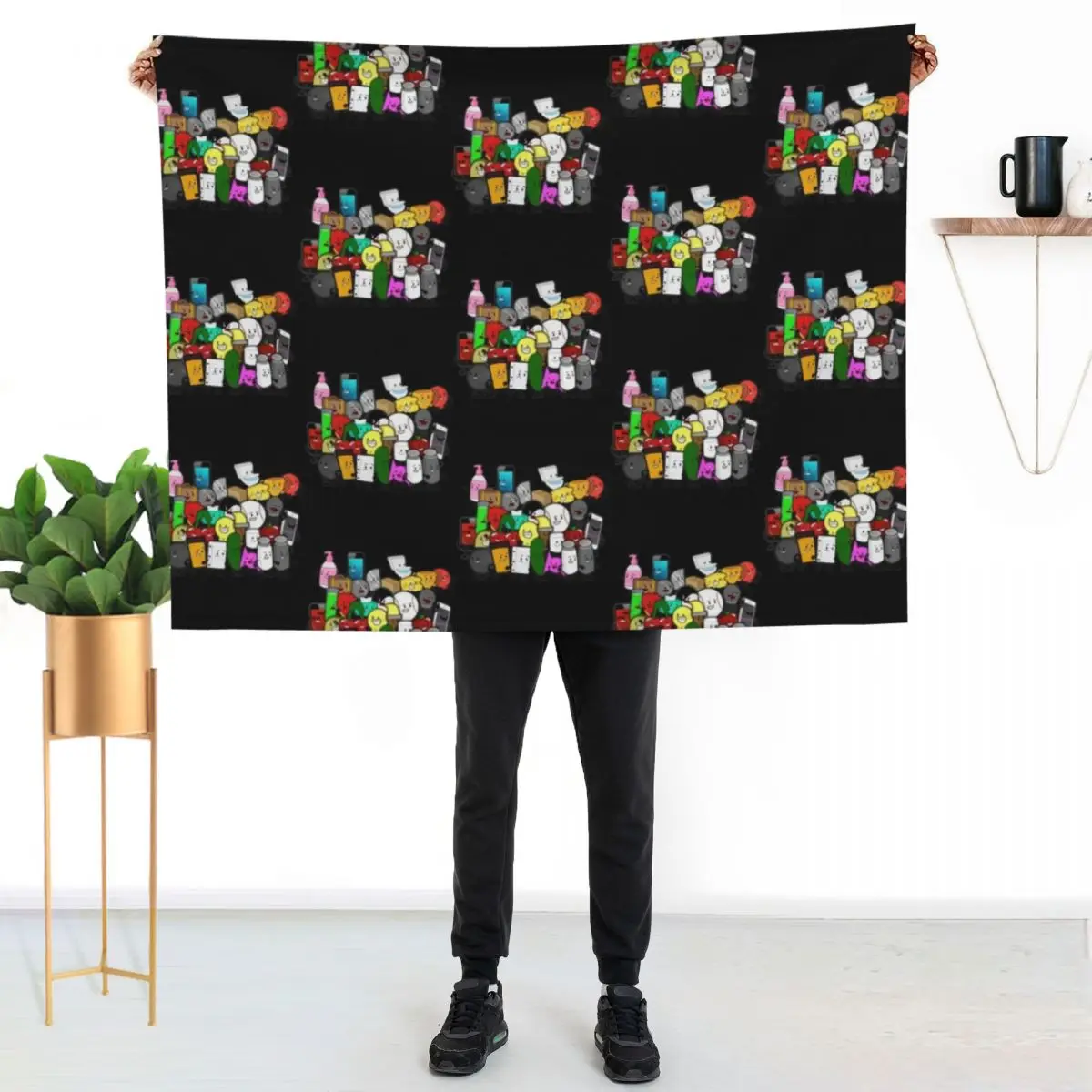 inanimate insanity Throw Blanket Warm Napping Blanket for Office Couch Bed