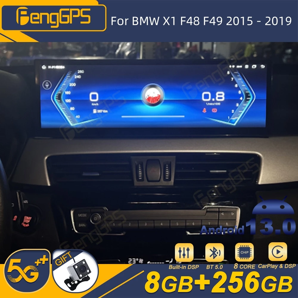 

Для BMW X1 F48 F49 2015-2019 Автомобильный радиоприемник Беспроводной Carplay Android Авто Стереоприемник Авторадио Мультимедийный плеер GPS Navi Unit
