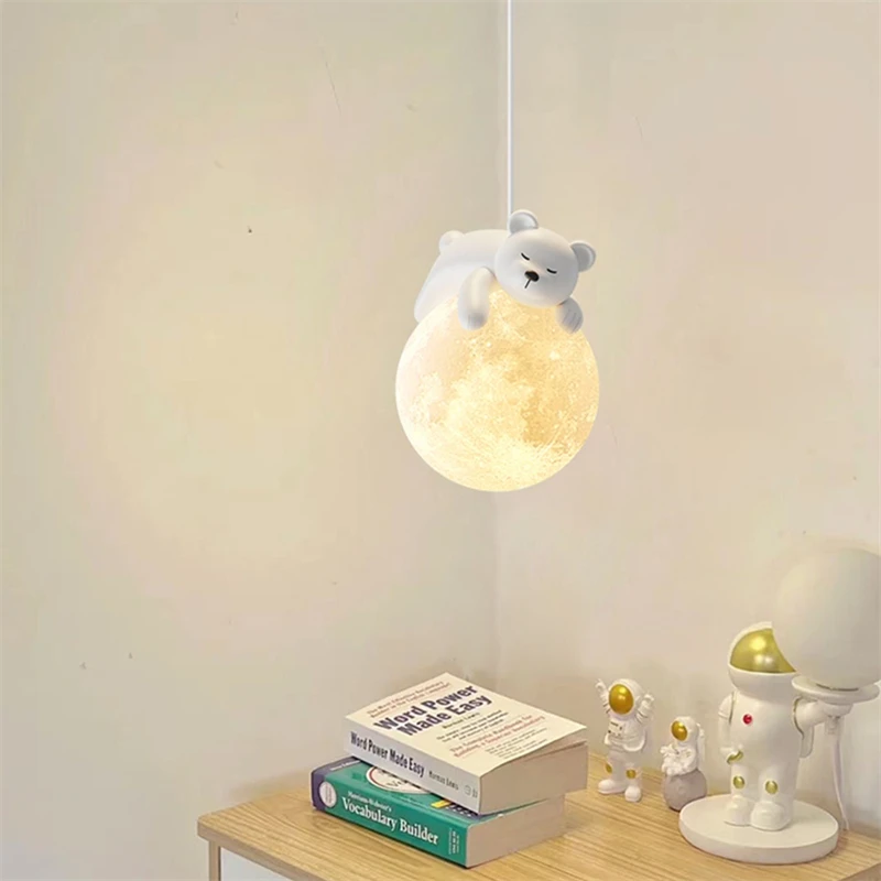 LED Bedside Chandelier para meninos e meninas, pequeno quarto, corredor, varanda, restaurante, mestre, meninos