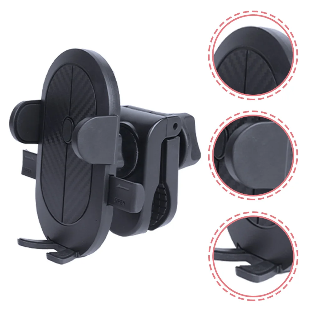 

Stable Phone Mount for Bike Trolley Handlebar Heavy Duty Clip on Holder for Long Term Use Anti Vibration Support Rack