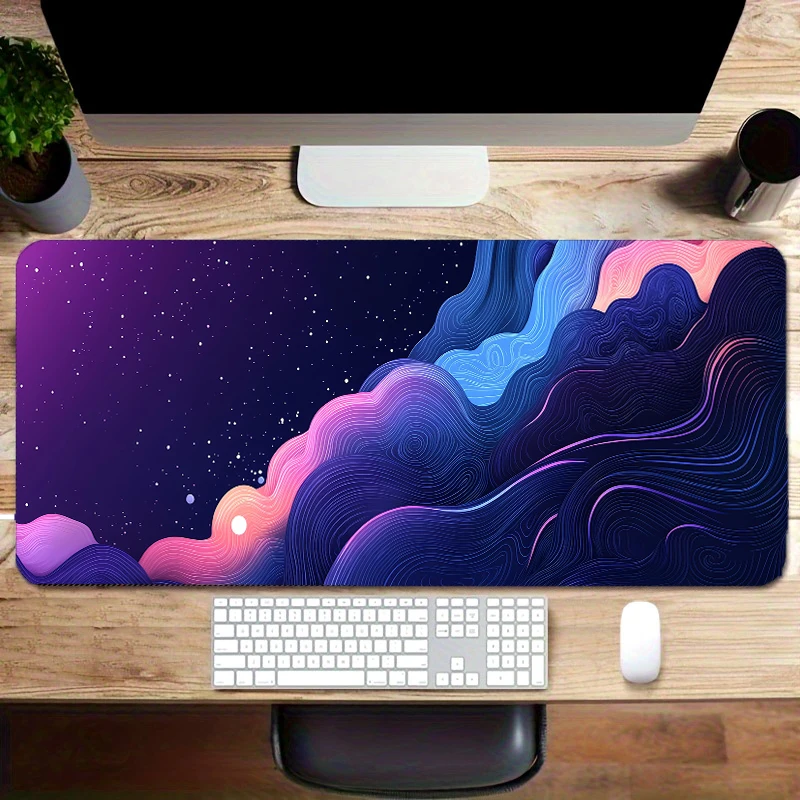 

Large Mouse Pad XXL 900x400mm Colored Cloud Offices Mousepad Rugs Gaming Accessoroes Laptop Gamer Keyboard Desk Mat Extendedpad