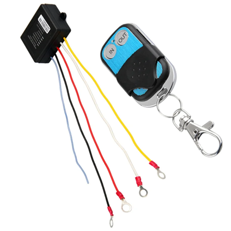

Wireless Remote Control Switch Set For Electric Winch 12/24V Universal For Jeep ATV SUV Truck Handset Switch Controller