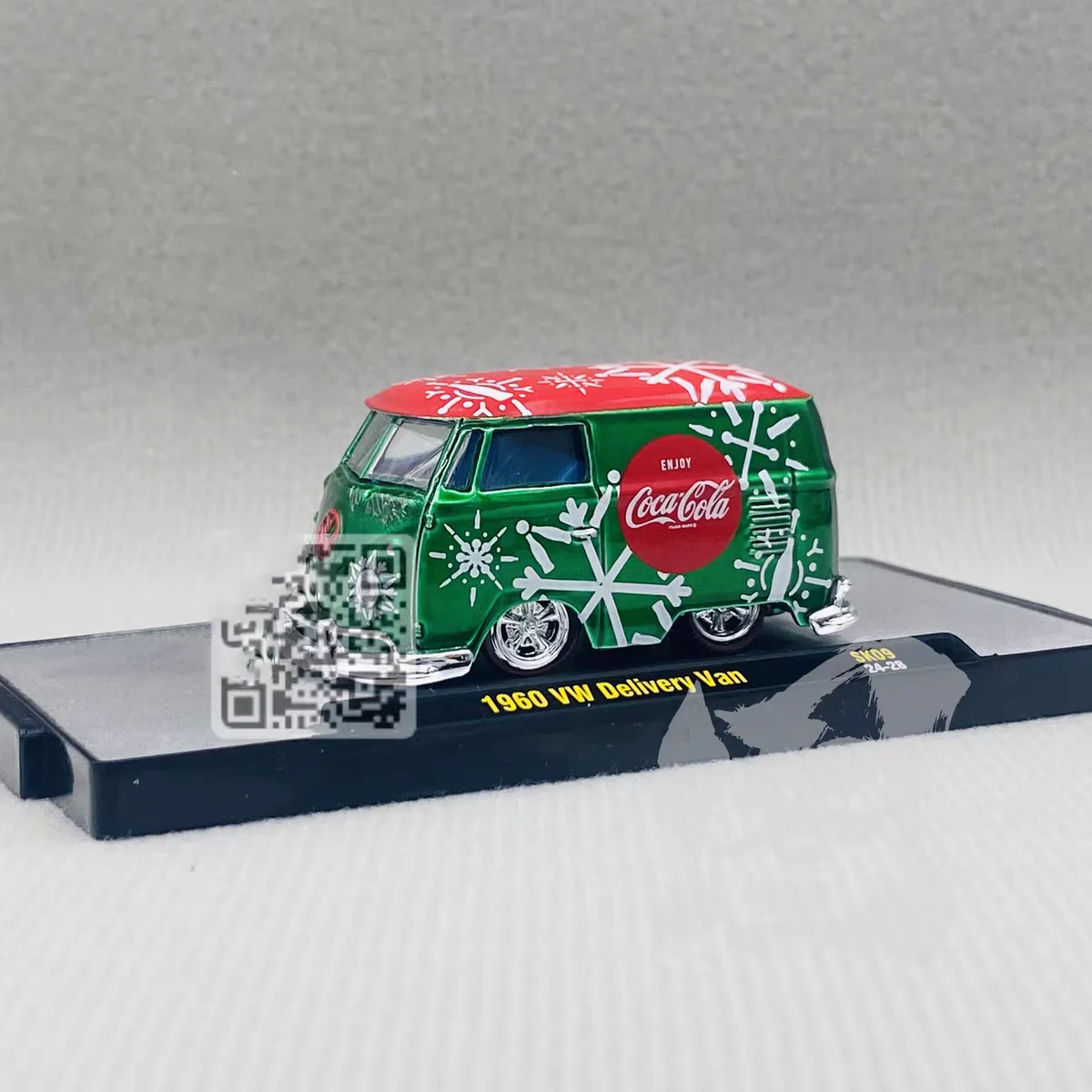 M2 1:64 Modello di auto 1960 VW Consegna Van Modello in lega Auto M2 Macchine da collezione Room Ornament Regalo di Capodanno