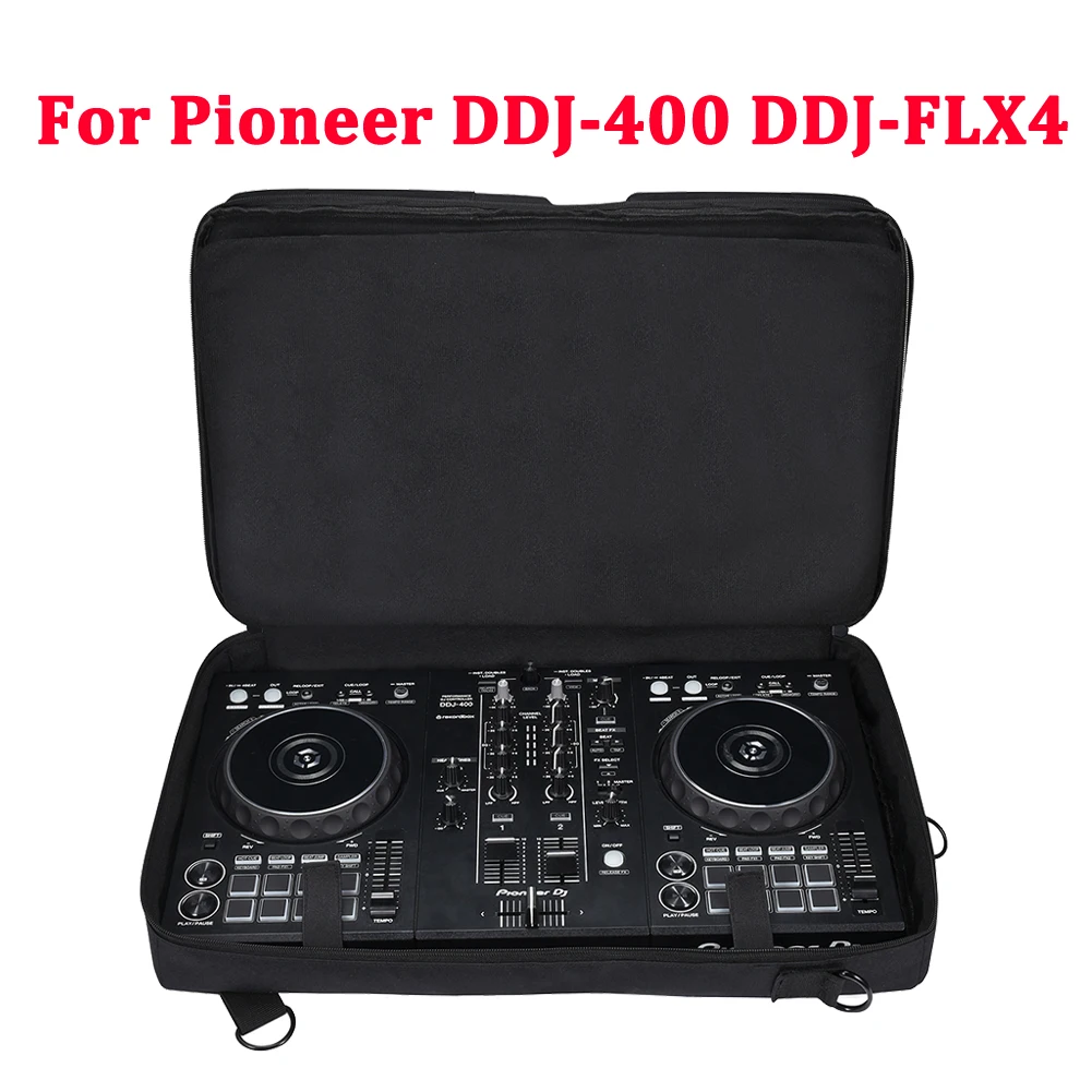 NEW Carrying Case for Pioneer DDJ-400 DDJ-FLX4/Roland DJ-202 Audio DJ Console Mixer Protector DJ Controller DJ Disc Player Case