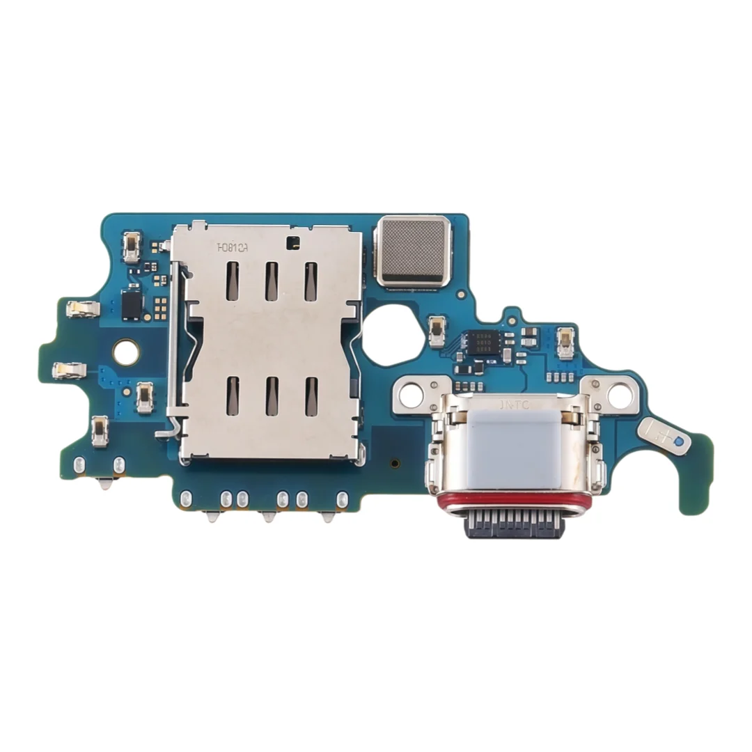 USB Type-C Charging Port Dock Board SIM Card Slot Microphone For Samsung Galaxy S21 5G US Repair Spare Parts