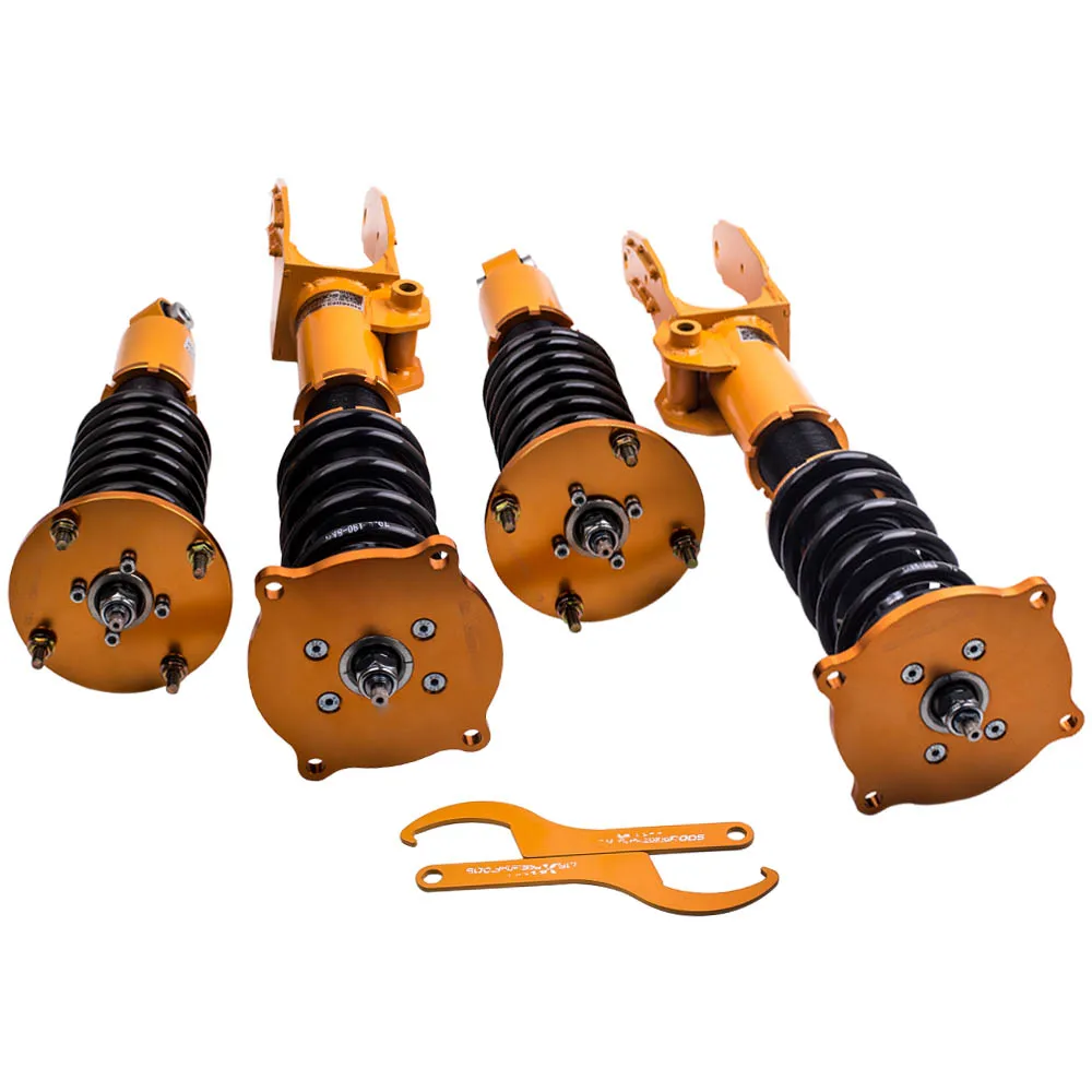 Adjustable Damper Lowering Coilover For Porsche Cayenne 955 957 02-10 Coilovers Shock Absorbers Lowering Kit