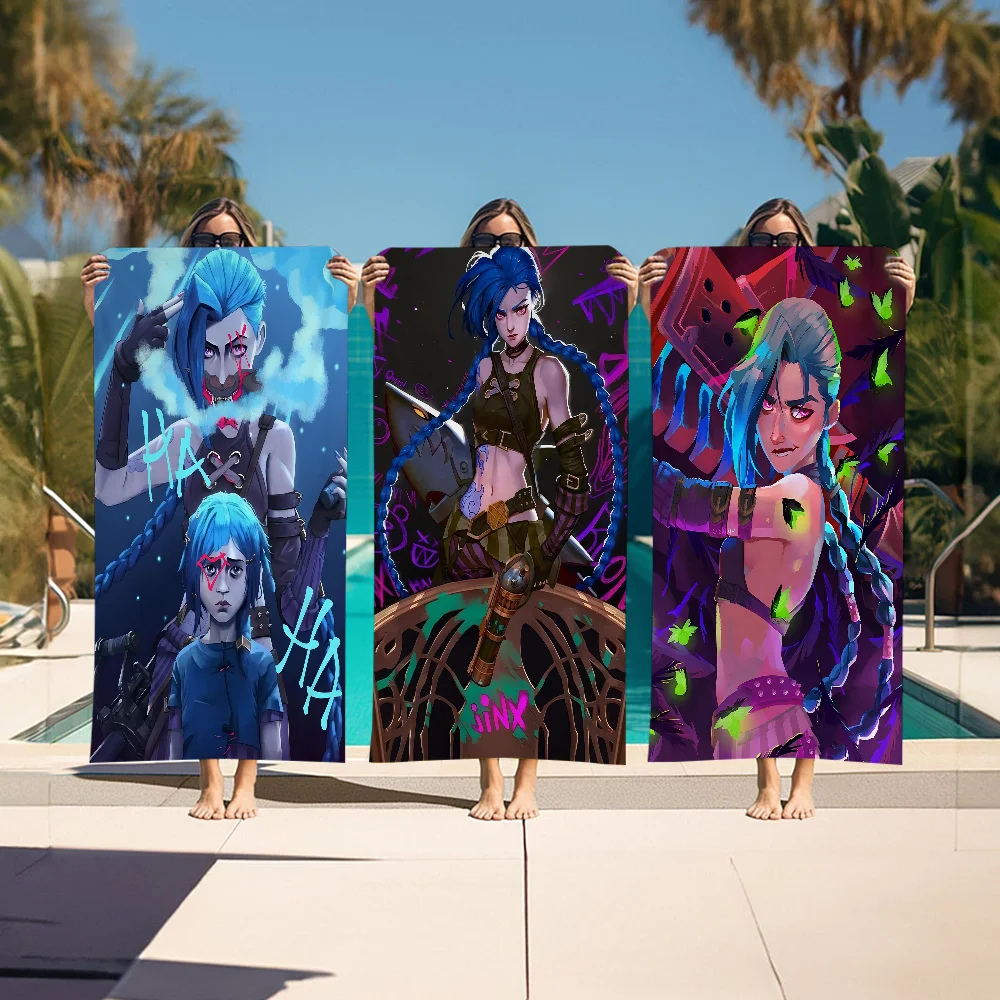 

Arcane L-LOL Jinx Big Microfiber Beach Towels Quick Dry Towel Sand Beach Towels Pool Towel For Travel Swim Pool Yoga