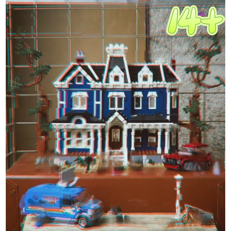 2026 New 2593pcs Creel House Building Blocks Stranger Event Series Creative Diy Assembly Model Bricks Desktop Display Ornament