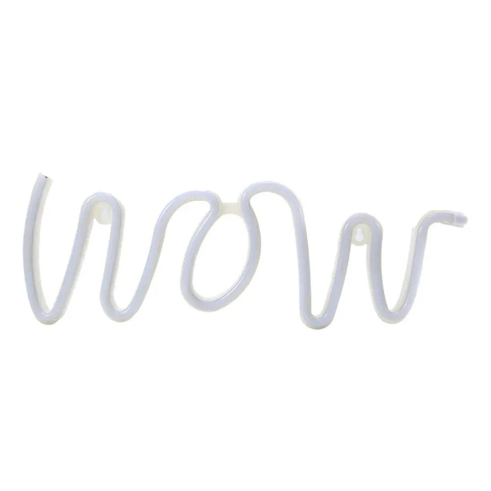 

LED Neon Sign Light for Bedroom Wall Decor - Illuminated Room Accent for Party Wedding Christmas Decoration
