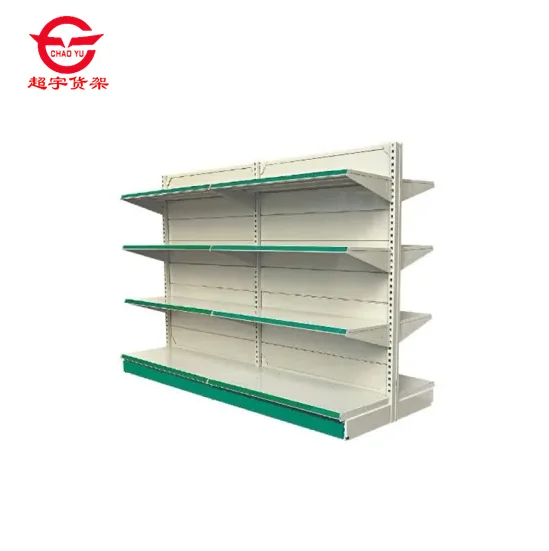 Shelves For Goods In Supermarkets Strong 5-tier Retail Shelf Factory Wholesale Gondola Shelves