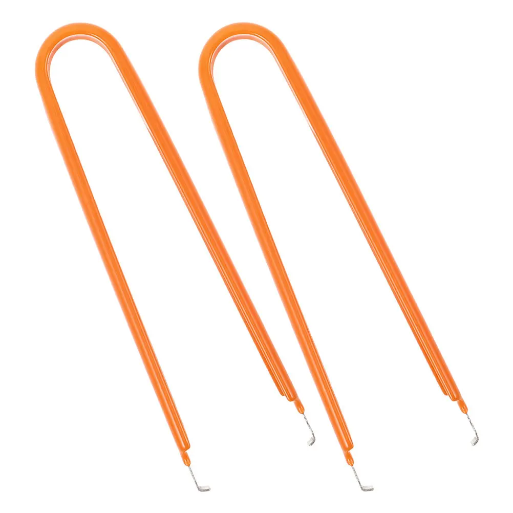 2 قطعة مجموعة أدوات إزالة الصمامات للسيارات قبضة قوية كماشة الصمامات للإصلاحات الكهربائية للمركبة إلى صغيرة ومعيار #3