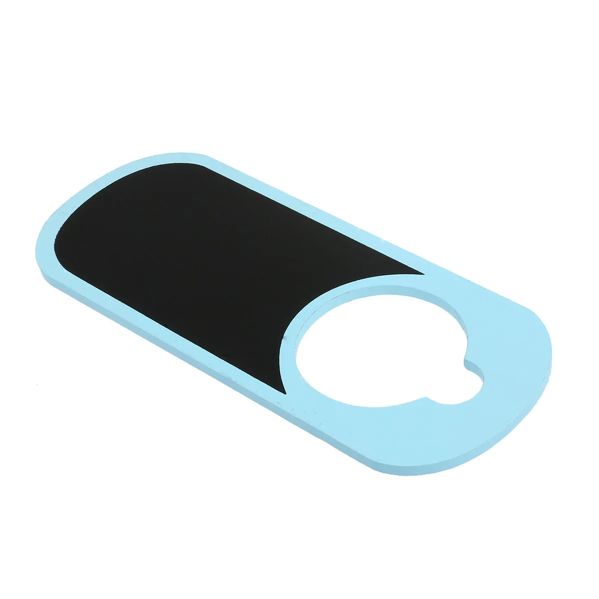 Blue Wooden Blackboard Door Hanger Blank Two-Sided Mini Reusable Tag Fits Over Door Knob Writable by Dry-Erase Marker Craft Nap