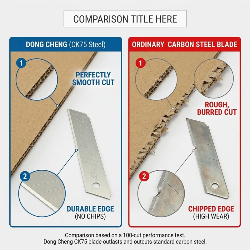 

1 Blades CK75 White Steel 60° Silver Edge