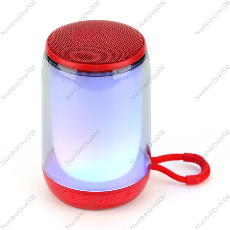 TG346 Pulse Bluetooth Speaker Cool Colorful Full Screen LED Ambient Lighting Card Desktop Audio