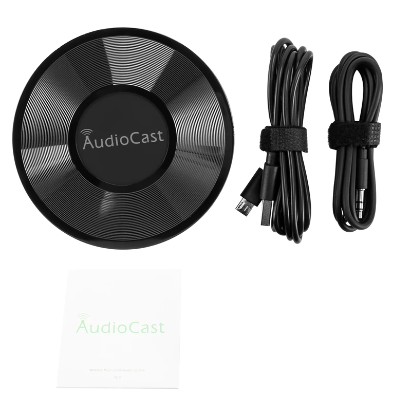 مهايئ Airplay من وت-أوديوكاست M5 DLNA ، واي فاي لاسلكي ، غاسل صوت موسيقي ، جهاز استقبال ، مكبر صوت لتيارات غرف متعددة