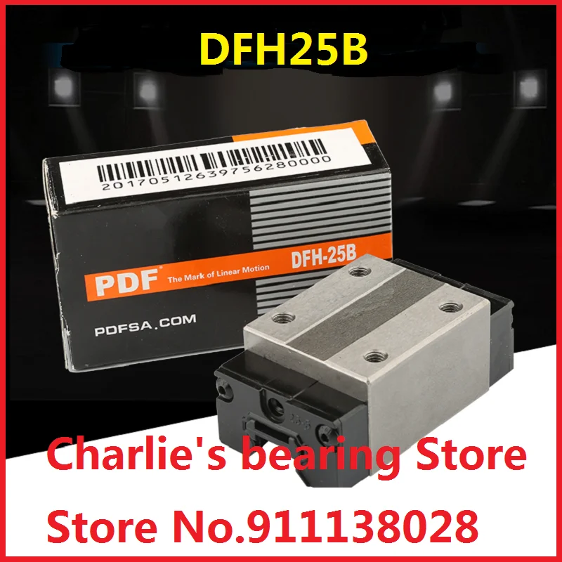 1pc 100% brand new original genuine taiwan PDF brand linear guide block DFH25B